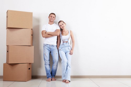 Removals van service for homes and flats in Fulham