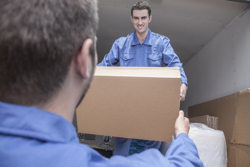 Man with van helping with a local move in Fulham