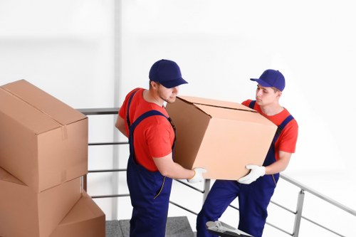 Local man and van removals service in Fulham near residential streets