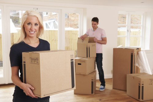 Customer completing a secure Fulham Removals payment online