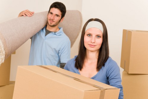 Secure handling of furniture and belongings during a Fulham removals move