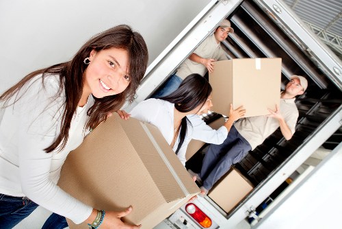 Packing and transport for a Fulham home move