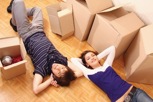 Local removal van for flat and house moves in Fulham